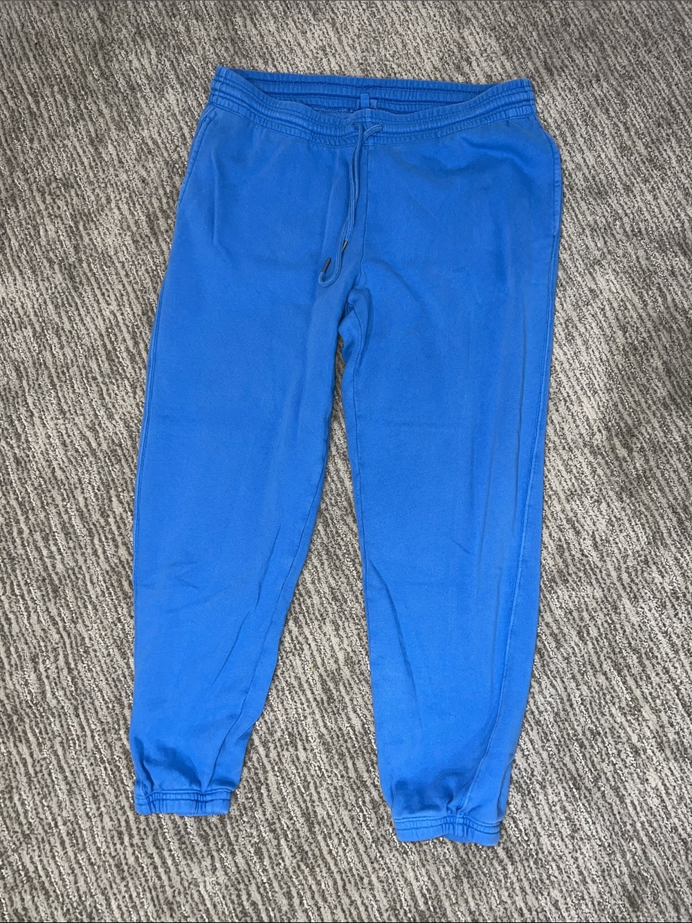 Aerie Bright Blue Fleece Jogger Sweatpants
